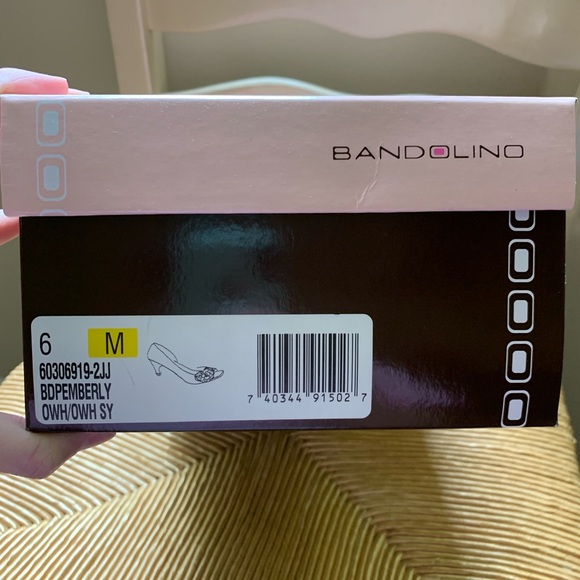 Bandolino Pemberly Women’s Nude Heels - Size 6 - Picture 12 of 12